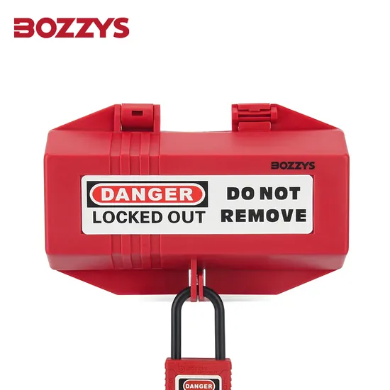 Double Open and Hexagon Lockout Design Electirc Pneumatic Plug Lockout