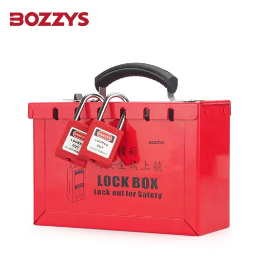 Bozzys New Arrival Steel Plate Lock Body Safety Lockout Tagout Kit