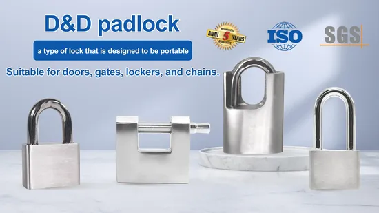 Waterproof Laminated Krys Iron Warehouse Container Fingerprint Stainless Steel Rectangular Security Safety Guangdong Horizontal Opening Brass Key Padlock