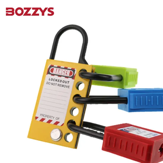 Boozys Products Aluminum Alloy Material Lockout Hasp for 6 Padlocks 