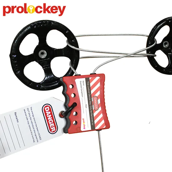 Loto Products Adjustable Cable Lockout for Lockout Tagout 