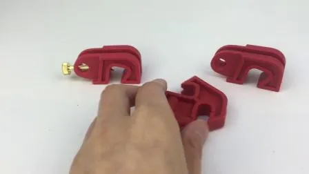 Easily Installed Convenient Electrical Moulded Case Circuit Breaker Lockout Without Tools 