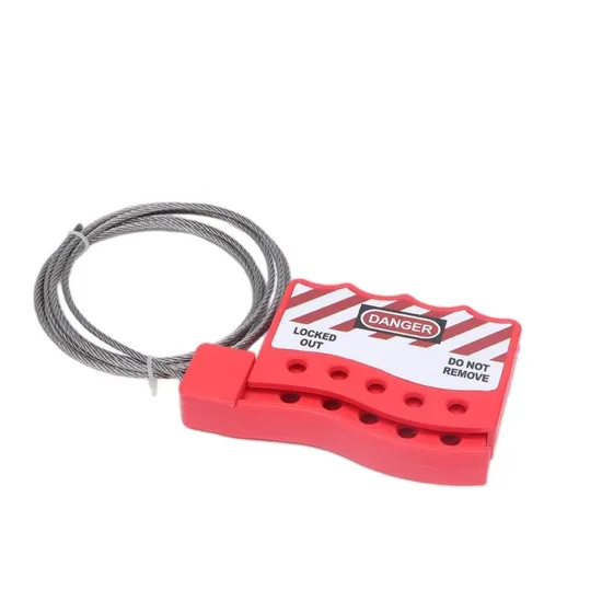 Energy Lockout Mini Stainless Steel Cable Lockout with Safety Features 