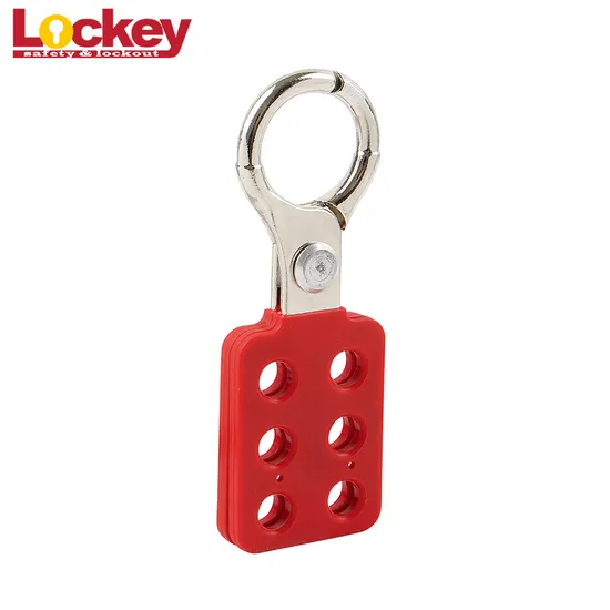 Jaw Size 25mm Aluminum Lockout Hasp with 6 Lockout Holes 