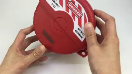 Lockey Type Industrial Nylon ABS Safety Gate Valve Lockout (SGVL16) 