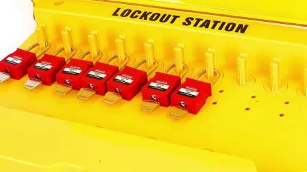 Portable Industrial Electrical Lockout Tagout Safety Padlocks Station 