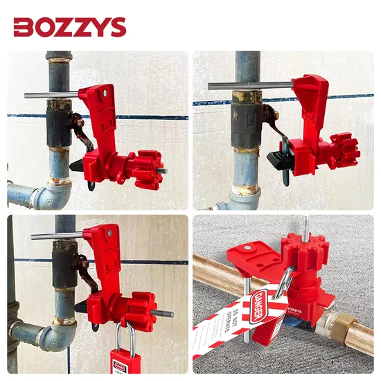 Bozzys Single Arm Universal Ball Valve Lockout 
