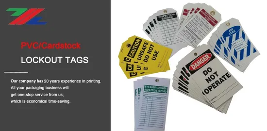 Caution Lockout PVC Tag by The Roll 6