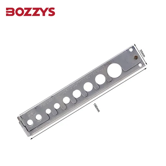 Bozzys Stainless Steel Pneumatic Lockout for Air 