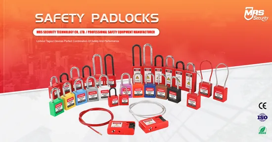 Electrical Lockout Tagout Nylon Miniature Circuit Breaker Lockout for Safety 