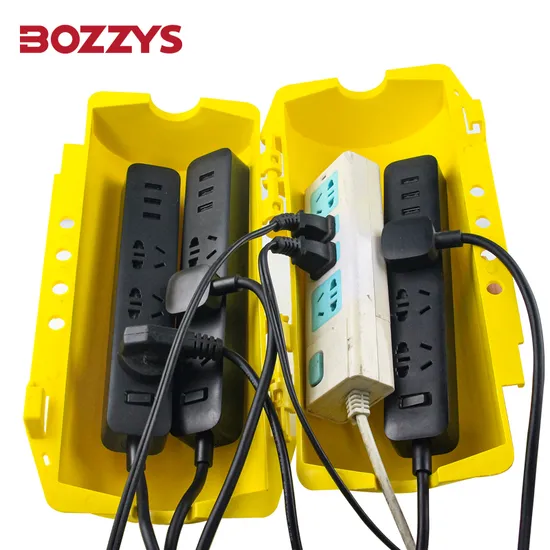 Allow 4 Padlocks PP Electrical Plug Lockout 